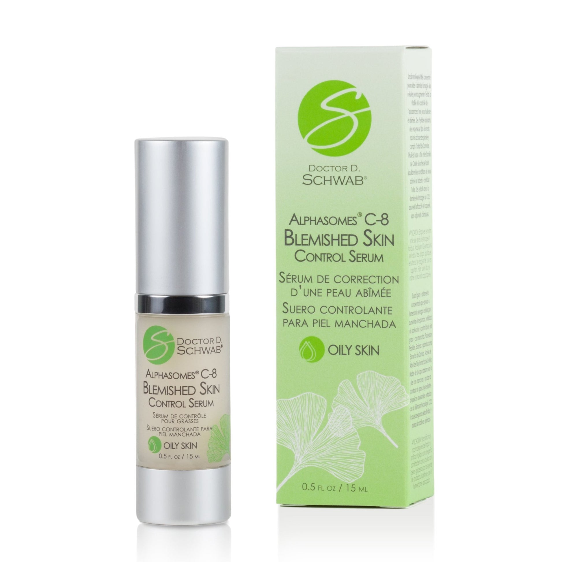 Alphasomes® C-8 Blemished Skin Control Serum - Natura Spa