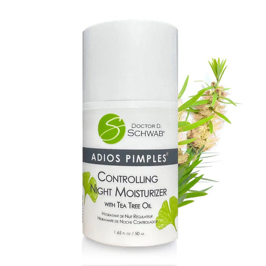 Controlling Night Moisturizer with Tea Tree Oil 1.65 oz/50ml - Natura Spa