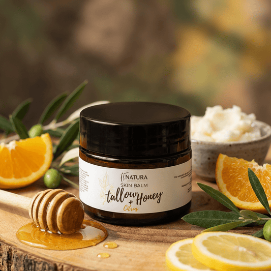 Skin Balm Tallow + Honey (citrus) - Natura Spa