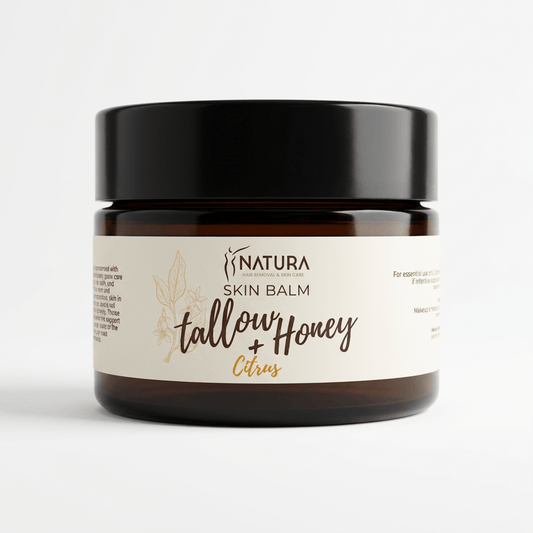 Skin Balm Tallow + Honey (citrus) - Natura Spa
