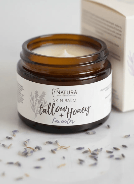 Skin Balm Tallow + Honey (lavender) - Natura Spa