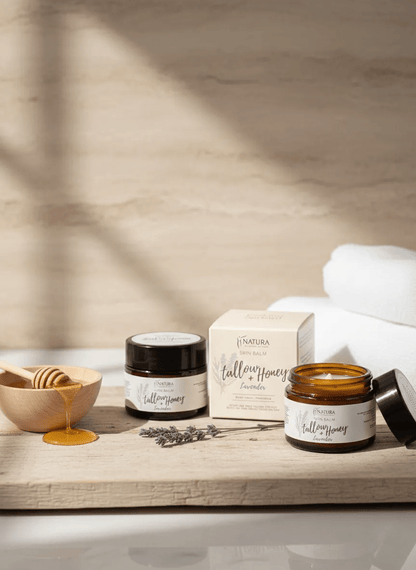 Skin Balm Tallow + Honey (lavender) - Natura Spa